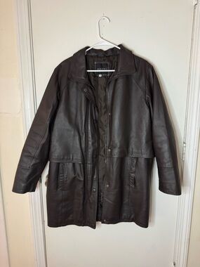 Sequence Dark Brown Leather Jacket